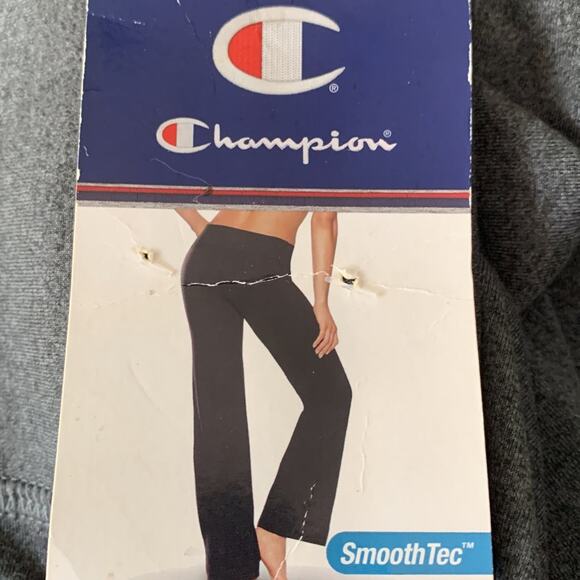 Champion Pants - Champion Women XS Semi-Fit Pants Smooth-Tec Gray Athleticwear 4-Way Stretch NEW